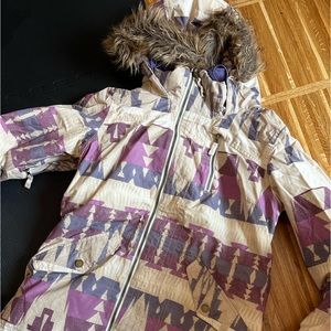 BURTON snowboarding jacket coat pattern ski